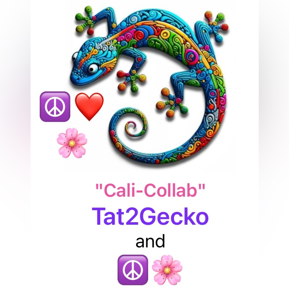 "Cali-Collab" 😊❤️☮️🌸